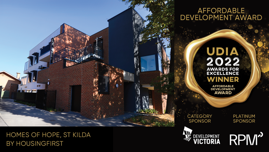 UDIA Victoria Award for Excellence – Affordable Housing